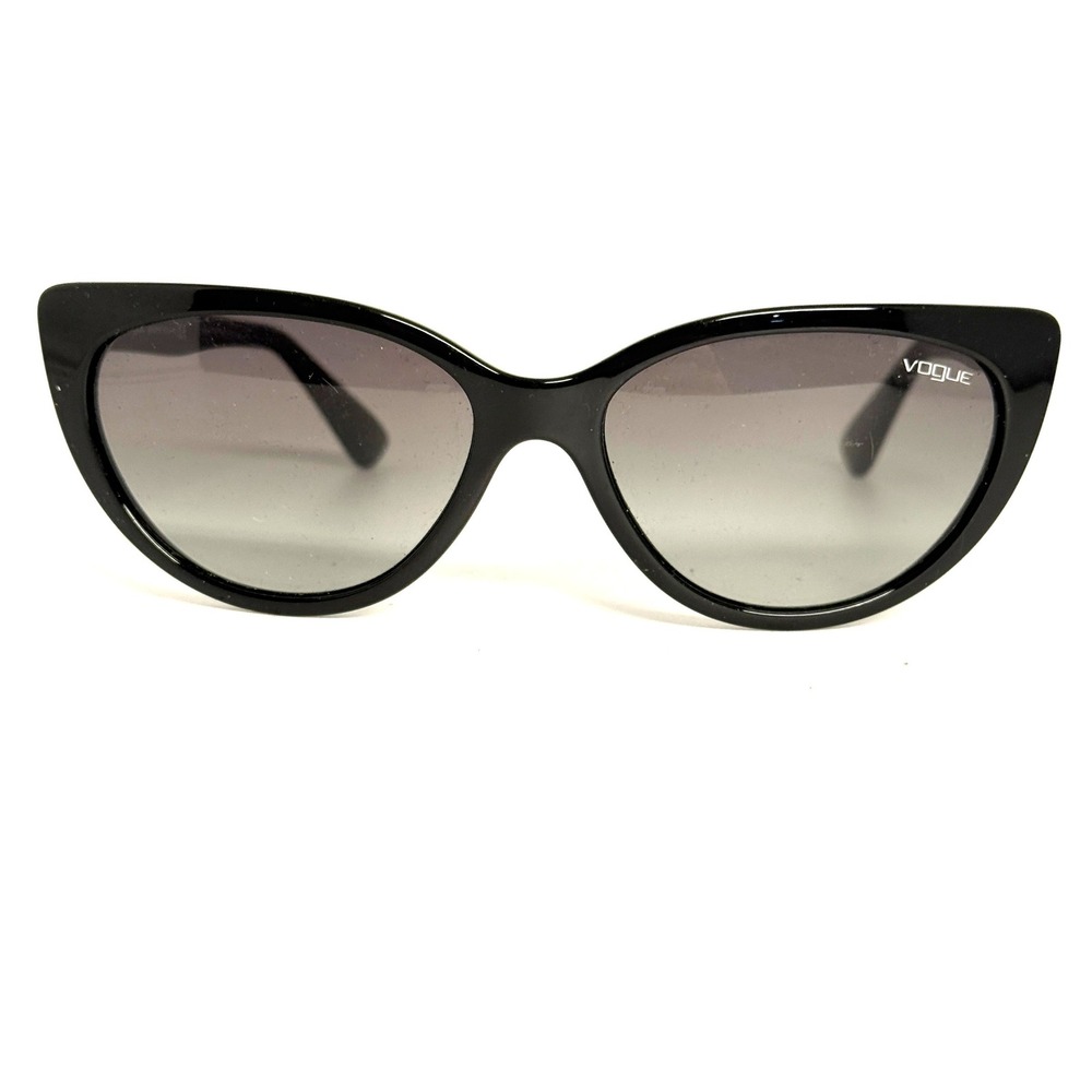 Vogue VO 2677-S W44/11 Black Cat Eye Sunglasses‎ Made in Italy 57-16-140